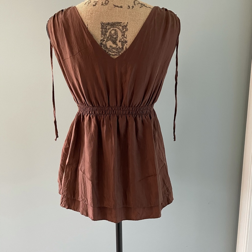 Silk tank top - Picture 2 of 4